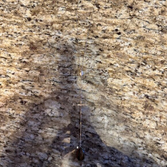 Tiger Teardrop Natural Stone Y Necklace  2027  NWT Boutique - Picture 9 of 10